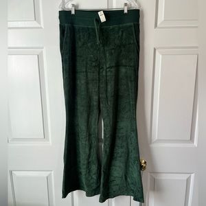 Aerie Velour Flare Sweatpants Yoga Pants